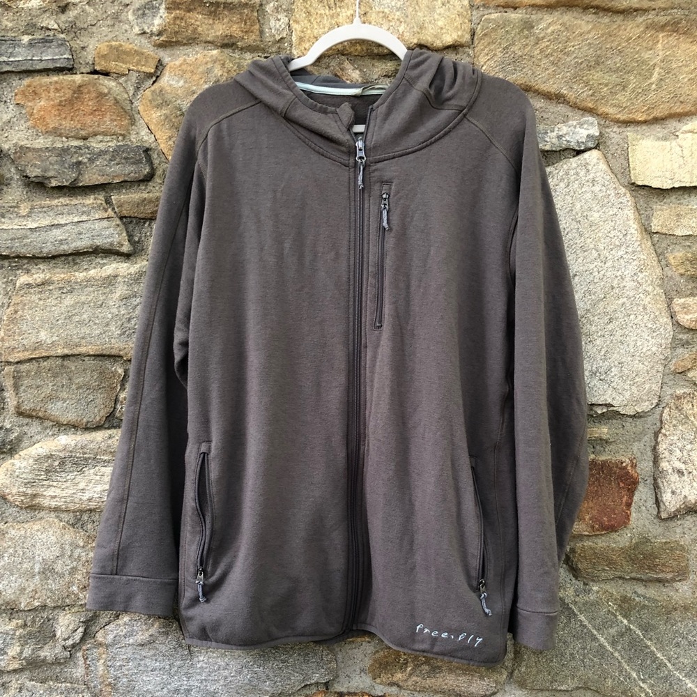 Free Fly Men’s Bamboo Thermal Fleece Hoodie